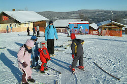 Skifahren im Bayer. Wald